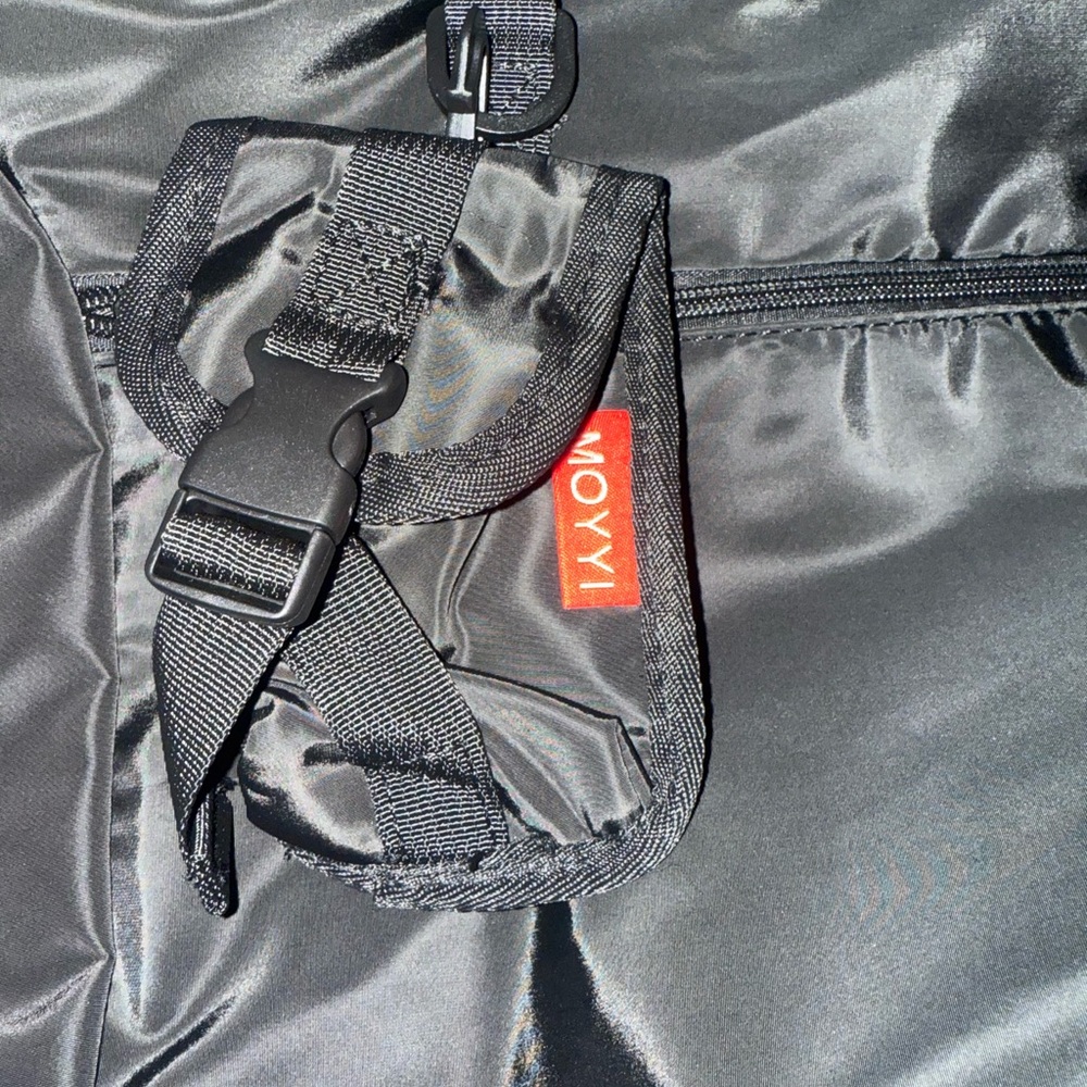Caraa Studio 2 mini crossbody Men's Bag, black nylon - Picture 7 of 7
